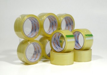BoPP/ Acrylic, Clear,  low noise Packing Tape (OnTape)